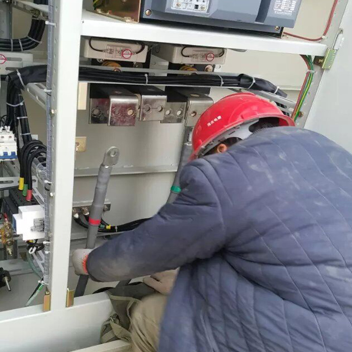 電纜附件安裝現場 電纜附件安裝現場